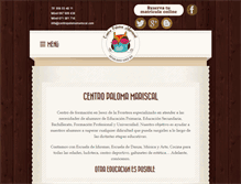 Tablet Screenshot of centropalomamariscal.com